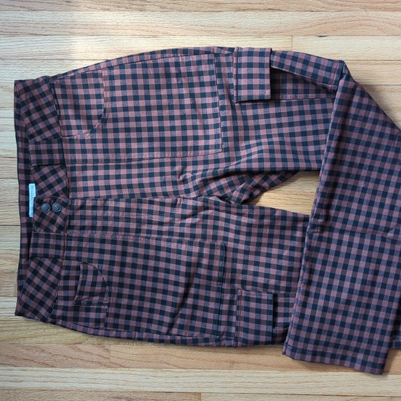 Urban Outfitters Checkered Tapered Pants - Picture 4 of 7